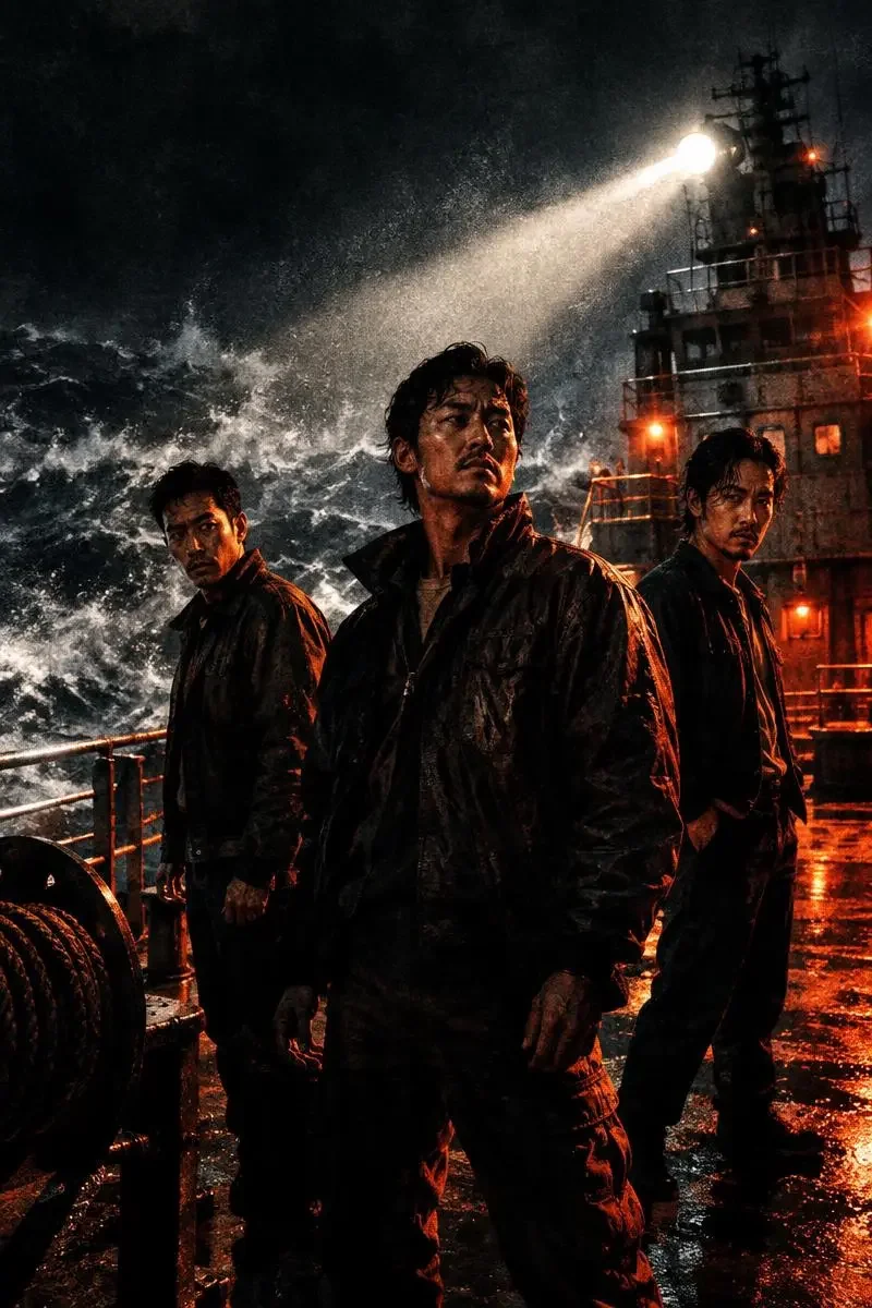 雾港往事电影海报，犯罪类型，2022年上映
