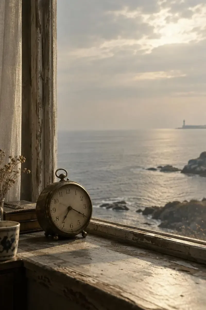 海边的旧钟电影海报，剧情类型，2024年上映