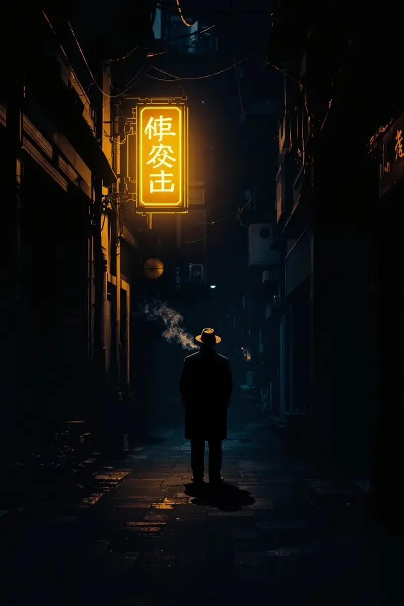 暗影追踪者电影海报，悬疑类型，2025年上映